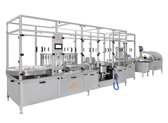 Injectable Liquid Filling Stoppering Machine