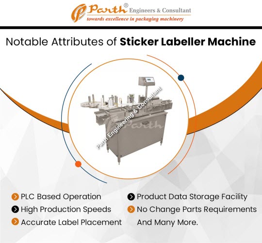 Sticker Labeller Machine